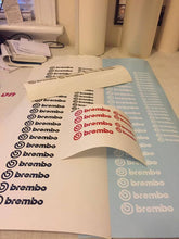 Load image into Gallery viewer, SRT-8 Brembo Caliper Decals-Front and Rear